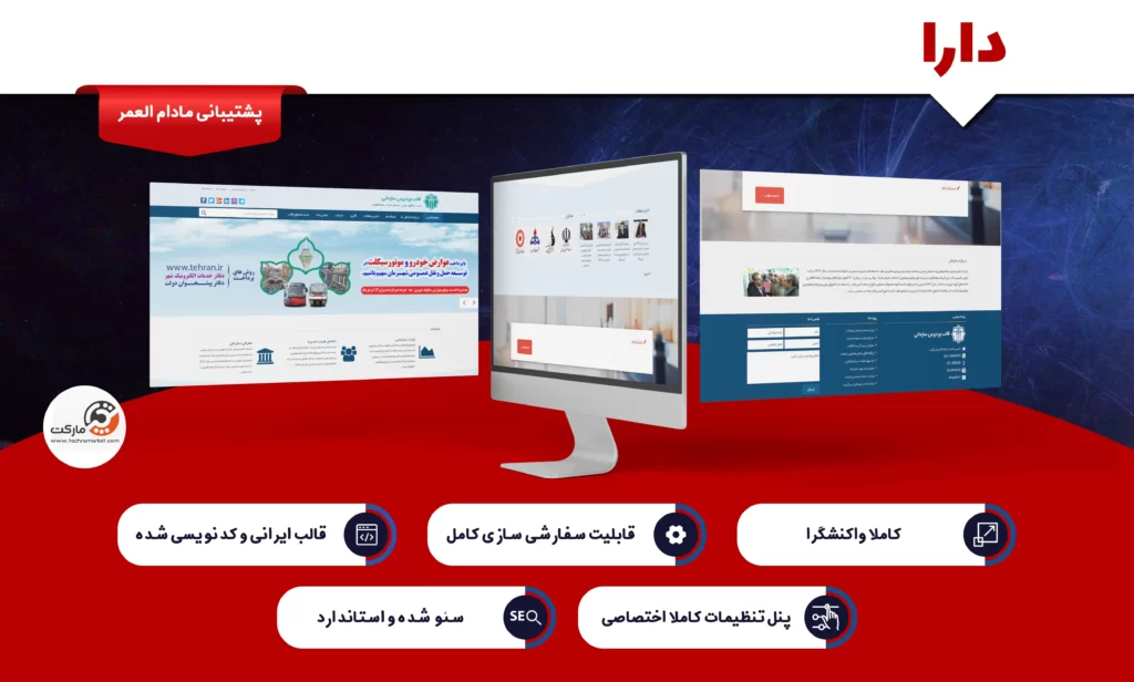 قالب وردپرس دارا با ویژگی های مناسب برای وبسایت های وردپرسی