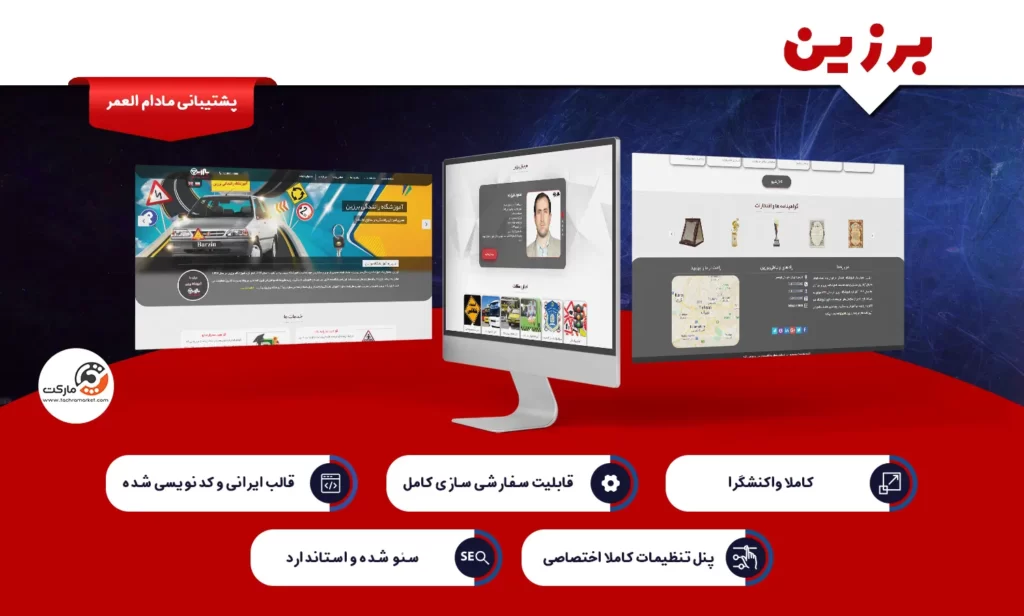 قالب وردپرس برزین با ویژگی های مناسب برای وبسایت های وردپرسی